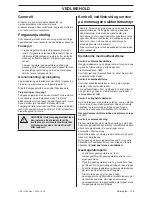 Предварительный просмотр 119 страницы Jonsered CS 2234S Operator'S Manual