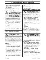 Предварительный просмотр 212 страницы Jonsered CS 2234S Operator'S Manual