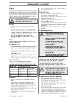 Preview for 215 page of Jonsered CS 2234S Operator'S Manual