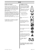 Preview for 225 page of Jonsered CS 2234S Operator'S Manual