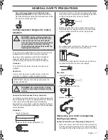 Preview for 11 page of Jonsered CS 2236 T Operator'S Manual