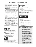 Предварительный просмотр 41 страницы Jonsered CS 2240 II Operator'S Manual