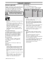 Предварительный просмотр 43 страницы Jonsered CS 2240 II Operator'S Manual