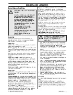 Предварительный просмотр 45 страницы Jonsered CS 2240 II Operator'S Manual