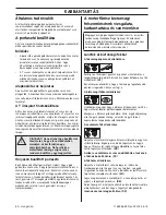 Предварительный просмотр 50 страницы Jonsered CS 2240 II Operator'S Manual