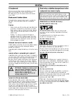 Предварительный просмотр 103 страницы Jonsered CS 2240 II Operator'S Manual