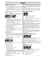 Предварительный просмотр 105 страницы Jonsered CS 2240 II Operator'S Manual