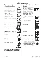 Предварительный просмотр 110 страницы Jonsered CS 2240 II Operator'S Manual