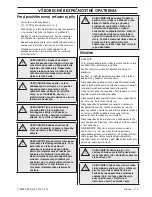 Предварительный просмотр 113 страницы Jonsered CS 2240 II Operator'S Manual