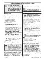 Предварительный просмотр 116 страницы Jonsered CS 2240 II Operator'S Manual