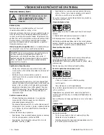 Предварительный просмотр 118 страницы Jonsered CS 2240 II Operator'S Manual