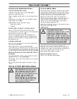 Предварительный просмотр 127 страницы Jonsered CS 2240 II Operator'S Manual