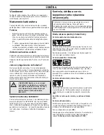 Предварительный просмотр 128 страницы Jonsered CS 2240 II Operator'S Manual