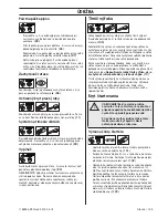 Предварительный просмотр 129 страницы Jonsered CS 2240 II Operator'S Manual