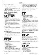 Предварительный просмотр 130 страницы Jonsered CS 2240 II Operator'S Manual