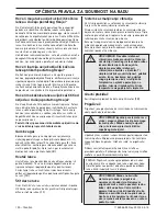 Предварительный просмотр 190 страницы Jonsered CS 2240 II Operator'S Manual