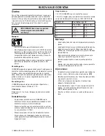 Предварительный просмотр 195 страницы Jonsered CS 2240 II Operator'S Manual