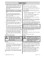 Предварительный просмотр 199 страницы Jonsered CS 2240 II Operator'S Manual