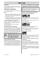 Предварительный просмотр 202 страницы Jonsered CS 2240 II Operator'S Manual