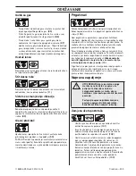 Предварительный просмотр 203 страницы Jonsered CS 2240 II Operator'S Manual