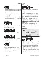 Предварительный просмотр 322 страницы Jonsered CS 2240 II Operator'S Manual