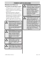 Предварительный просмотр 331 страницы Jonsered CS 2240 II Operator'S Manual