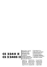 Jonsered CS 2240 Operator'S Manual preview