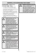 Preview for 60 page of Jonsered CS 2240 Operator'S Manual