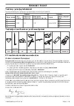 Preview for 133 page of Jonsered CS 2240 Operator'S Manual