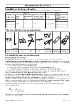 Preview for 217 page of Jonsered CS 2240 Operator'S Manual