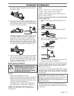 Preview for 25 page of Jonsered CS 2245 Operator'S Manual