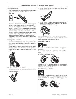 Предварительный просмотр 16 страницы Jonsered CS 2255 Operator'S Manual