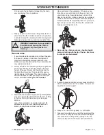 Предварительный просмотр 25 страницы Jonsered CS 2255 Operator'S Manual