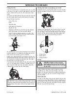 Предварительный просмотр 28 страницы Jonsered CS 2255 Operator'S Manual