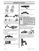 Предварительный просмотр 30 страницы Jonsered CS 2255 Operator'S Manual