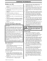 Preview for 17 page of Jonsered CS2234 Operator'S Manual