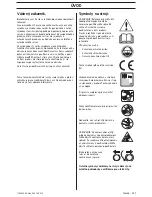 Preview for 207 page of Jonsered CS2234 Operator'S Manual