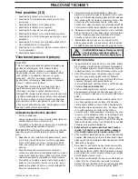 Preview for 217 page of Jonsered CS2234 Operator'S Manual