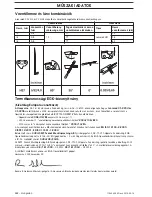 Preview for 262 page of Jonsered CS2234 Operator'S Manual