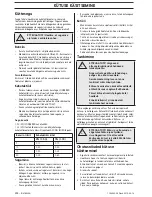 Preview for 292 page of Jonsered CS2234 Operator'S Manual