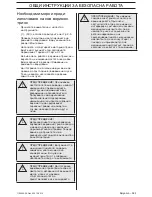 Preview for 359 page of Jonsered CS2234 Operator'S Manual