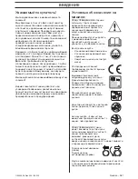 Preview for 381 page of Jonsered CS2234 Operator'S Manual