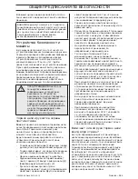 Preview for 385 page of Jonsered CS2234 Operator'S Manual