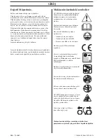 Preview for 466 page of Jonsered CS2234 Operator'S Manual