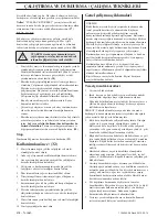 Preview for 476 page of Jonsered CS2234 Operator'S Manual