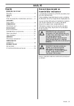 Предварительный просмотр 47 страницы Jonsered DT600 Operator'S Manual