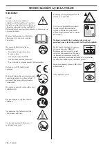 Предварительный просмотр 226 страницы Jonsered DT600 Operator'S Manual