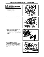 Preview for 39 page of Jonsered FR 2113 A Operator'S Manual