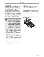 Preview for 35 page of Jonsered FR 2216 A 4X4 Operator'S Manual