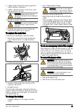 Предварительный просмотр 21 страницы Jonsered FR 2312 M Operator'S Manual